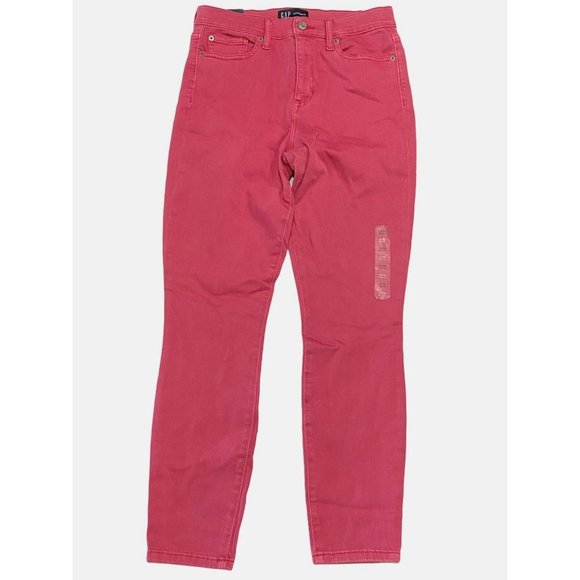GAP Denim - NWT GAP High Rise Legging Skimmer Sz 6 Faded Pink Stretch #494368